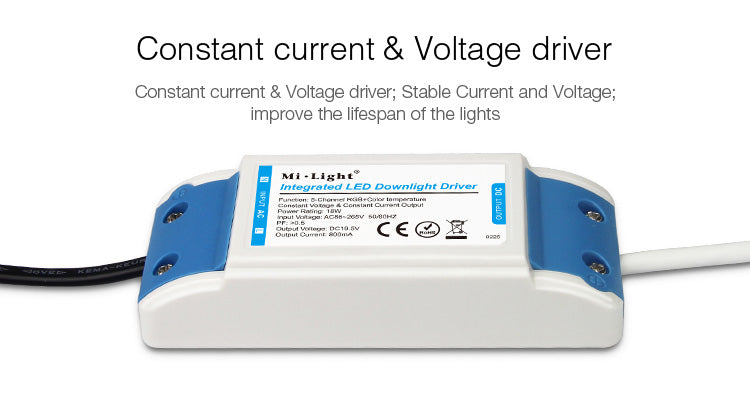 LED light Downlight dimmable smart Indoor living room light AC220V 18W RGB+CCT can Mobile phone/2.4G remote/wifi/voice control