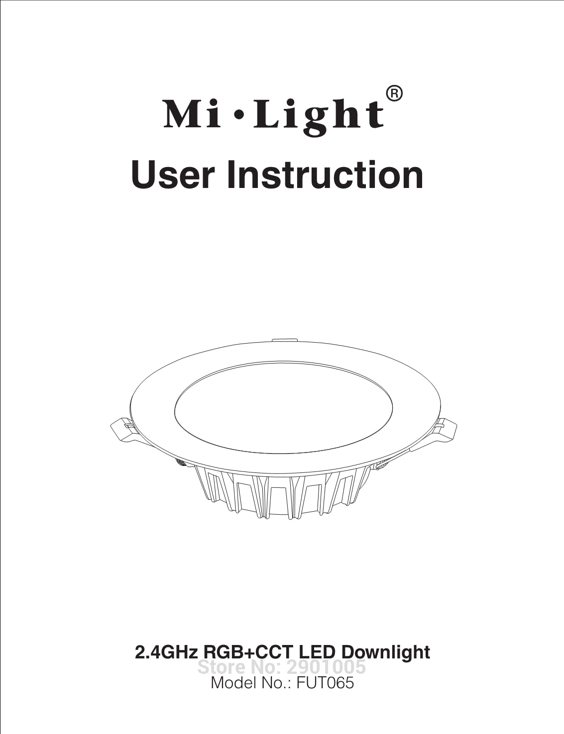 LED light Downlight dimmable smart Indoor living room light AC220V 18W RGB+CCT can Mobile phone/2.4G remote/wifi/voice control