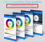 LED light Downlight dimmable smart Indoor living room light AC220V 18W RGB+CCT can Mobile phone/2.4G remote/wifi/voice control