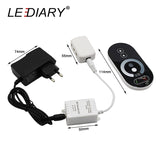LEDIARY LED Mini Downlights Remote Control Dimmable White Spot Lamp 1.5W 110V-220V 27mm Cut Hole Size Indoor Cabinet Lighting