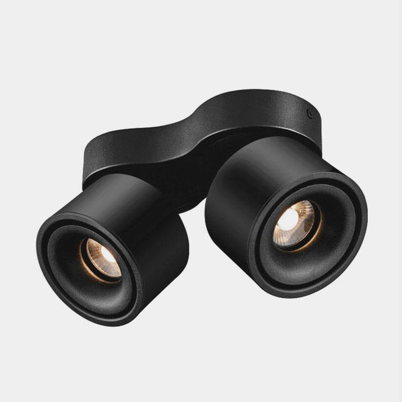 Folding Rotating Dimmable COB LED Downlights 9W 18W 24W 30W LED Ceiling Spot Lights AC85-265V LED Ceiling Lamps Indoor Lighting