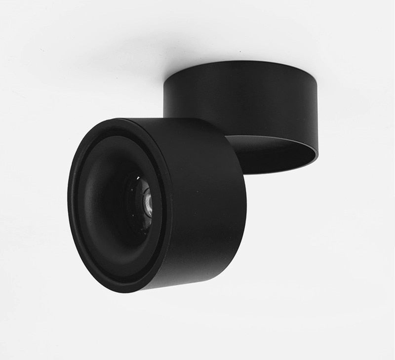 Folding Rotating Dimmable COB LED Downlights 9W 18W 24W 30W LED Ceiling Spot Lights AC85-265V LED Ceiling Lamps Indoor Lighting