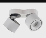 Folding Rotating Dimmable COB LED Downlights 9W 18W 24W 30W LED Ceiling Spot Lights AC85-265V LED Ceiling Lamps Indoor Lighting