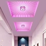 Novelty Recessed Led lamp Spot led downlight 220V 110V Colorful LED Bulb Spot Light For Living Room KTV Party Decoration Lamp