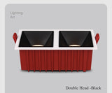 NO Dazzling Recessed LED Downlight Dimmable 24W 12W 7W COB LED Spot Lighting 220V 110V Recessed LED lamp for indoor Ceiling lamp