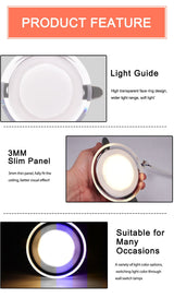 LED Downlight 10Pcs 3w 5w spot led lights 3000k 4500K 6000K AC 220V-240V led Downlight Kitchen living room Indoor recessed lighting