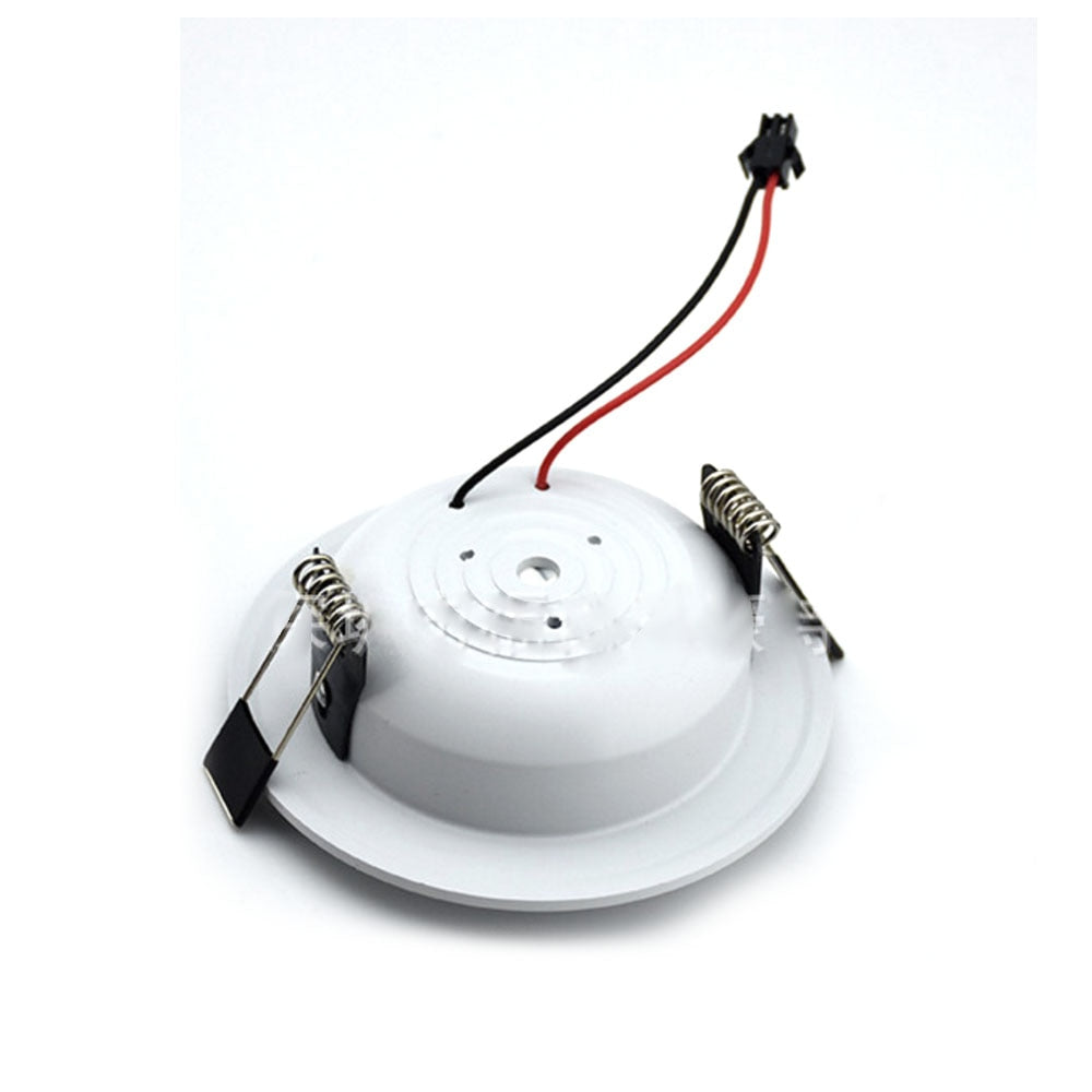 Round LED Panel Light Recessed Kitchen Bathroom Ceiling Lamp AC85-265V 3W 5W 10W LED Downlight With RGB 24Key remote control