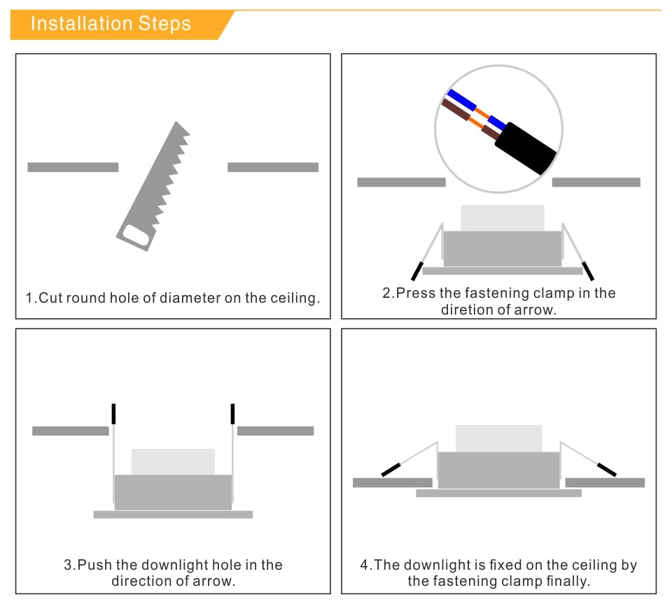 Ultra Bright Round LED Downlight 5W 7W 9W 12W 15W 18W Gold Ultra Thin Aluminum AC220V LED Down Light Ceiling Recessed Spot Light
