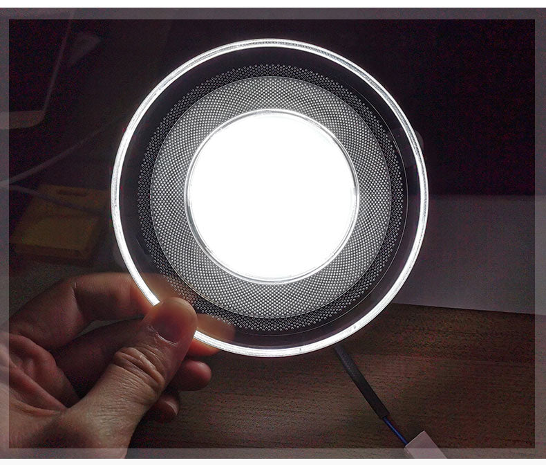 Light Guide LED Downlight 3W 5W 7W 9W 12W 15W Ceiling Recessed Lamps Round Shape Acrylic Panel Indoor High Brightness