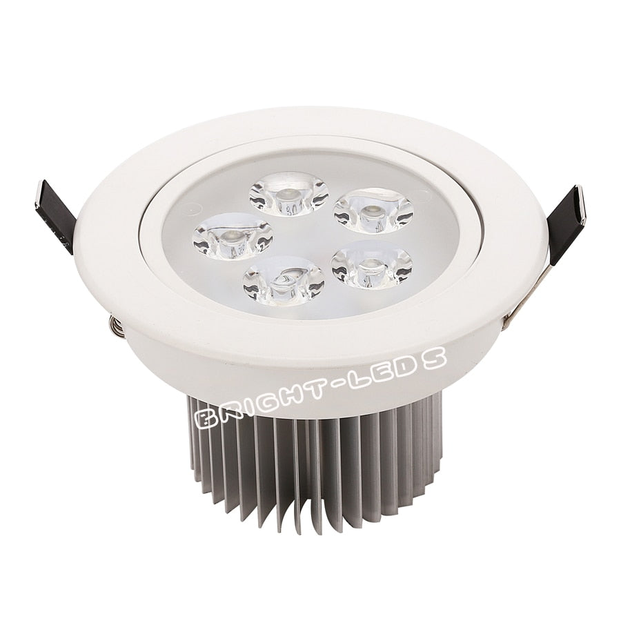 New 20pcs Dimmable Recessed led downlight 3W 4W 5W 7W dimming LED Spot light led ceiling lamp AC 110V 220V