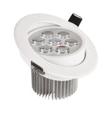 New 20pcs Dimmable Recessed led downlight 3W 4W 5W 7W dimming LED Spot light led ceiling lamp AC 110V 220V
