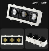 Energy Saving 10W 20W 30W AC110V-220V LED Cob Dimmable Ceiling Downlight Recessed LED Spot light LED For Home Lighting CE/ROHS