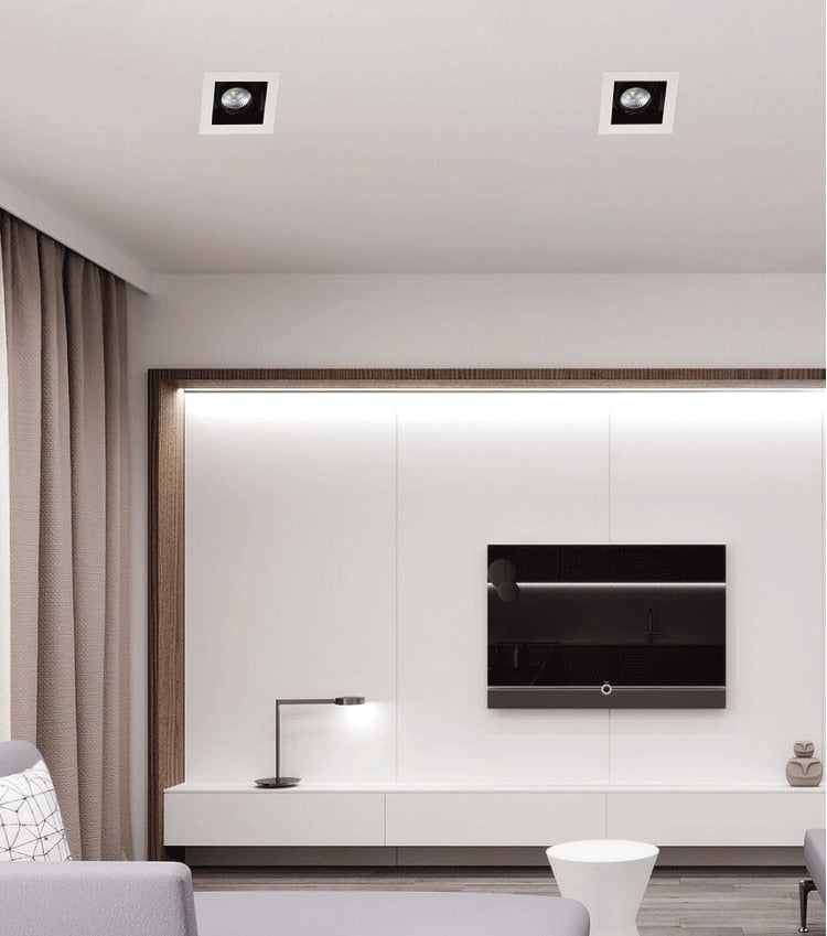 Energy Saving 10W 20W 30W AC110V-220V LED Cob Dimmable Ceiling Downlight Recessed LED Spot light LED For Home Lighting CE/ROHS