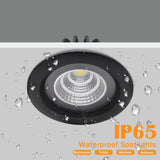 Square/Round LED COB Downlight IP65 Recessed Led Ceiling Lamp Waterproof Spot Led 5W 7W 9W Indoor Bathroom Balcony Light Fixture