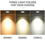 Square/Round LED COB Downlight IP65 Recessed Led Ceiling Lamp Waterproof Spot Led 5W 7W 9W Indoor Bathroom Balcony Light Fixture