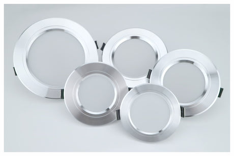 Led Downlights 220v Led Ceiling Light 5W 9W 12W Recessed Down light Round Led Panel Light 15W 18W LED Spot light Indoor Lighting