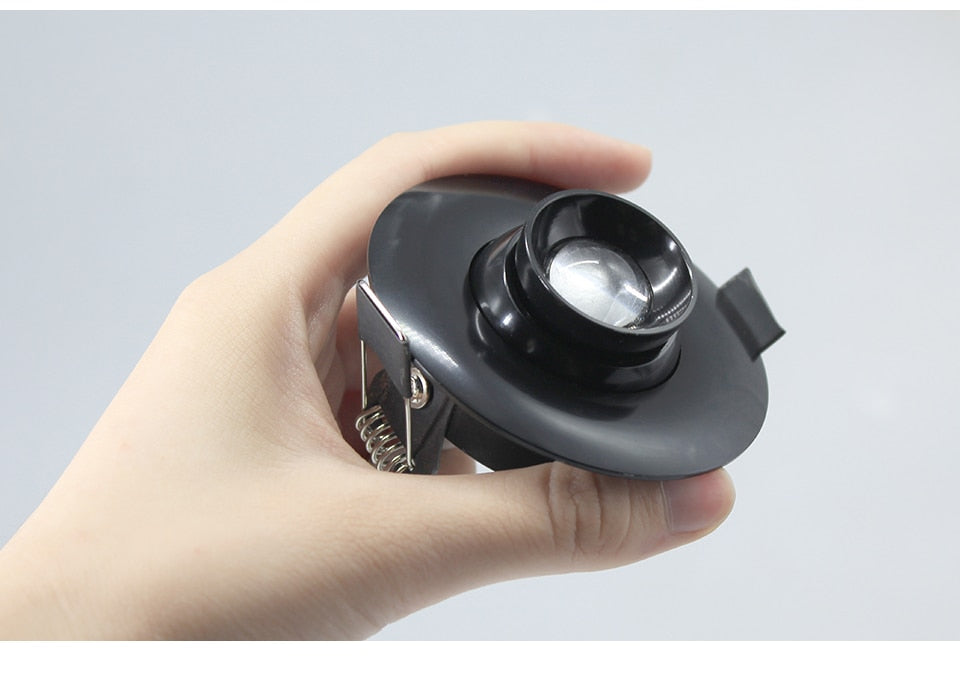 Aisilan Zoom Mini Spot light Focos Led Recessed LED Downlight Adjustable Built-in led  Spot it Encastrable AC90-260V
