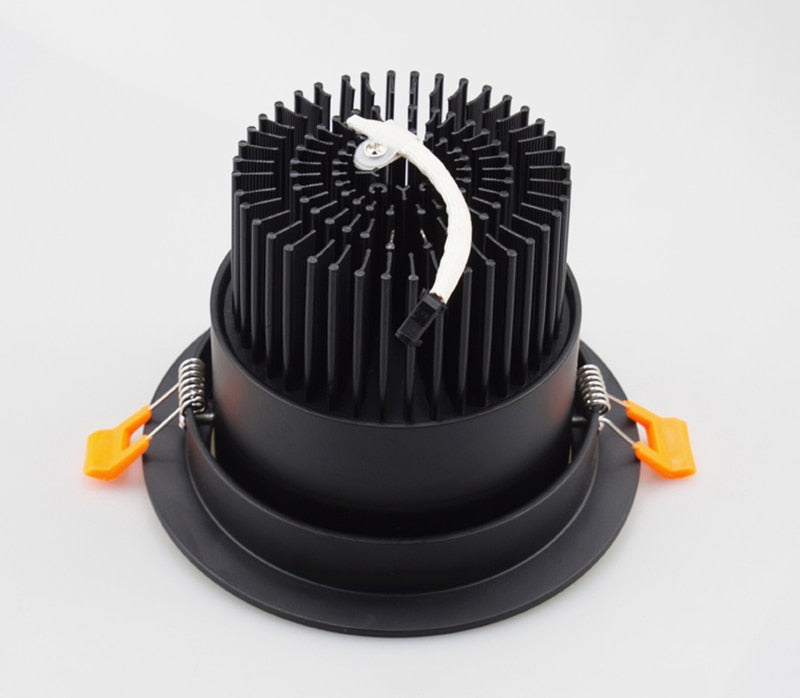 Circular Dimmable Recessed LED Downlights 7W 9W 12W 15W COB LED Ceiling Spot Lights AC110-240V LED Ceiling Lamps Indoor Lighting