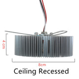 DBF Novelty Sunflower Aluminum 3W RGB LED Ceiling Light Surface Mount/Embeded LED Ceiling Light for KTV Bar Corridor Home Decor