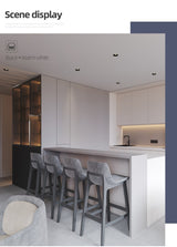Aisilan LED recessed downlight Frameless anti-glare for living room corridor bedroom cutout size 8cm spot light lamp