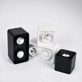 LED Downlight 10W 12W Spot Led Adjustable Ceiling Lamp Surface Mounted Led Spots 220V Dimmable Home Lighting