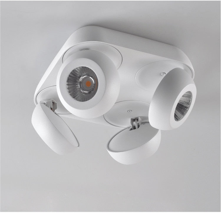 High quality super bright surface mounted LED Dimmable downlights 10W 20W 40W AC85-265V COB ceiling lamp spot lights