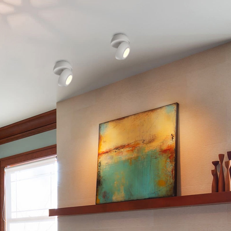 High quality super bright surface mounted LED Dimmable downlights 10W 20W 40W AC85-265V COB ceiling lamp spot lights