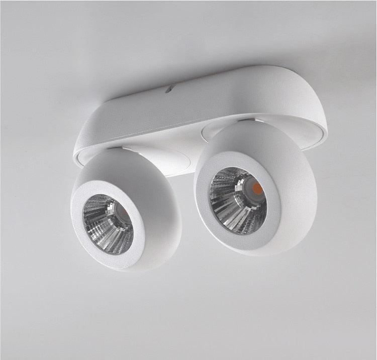 High quality super bright surface mounted LED Dimmable downlights 10W 20W 40W AC85-265V COB ceiling lamp spot lights