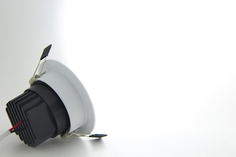 LED Downlight 10PCS 5W 7W 9W 12W Dimmable LED Downlight 110V 220V Spotlight LED DownLights Wholesale Dimmable cob LED Spot Recessed down lights white