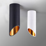 DBF LED Surface Mounted Ceiling Lamp with 1m Wire Hanging 7W White/Black AC85-265V Ceiling Spot Light Kitchen Bar Home Decor