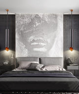 DBF LED Surface Mounted Ceiling Lamp with 1m Wire Hanging 7W White/Black AC85-265V Ceiling Spot Light Kitchen Bar Home Decor