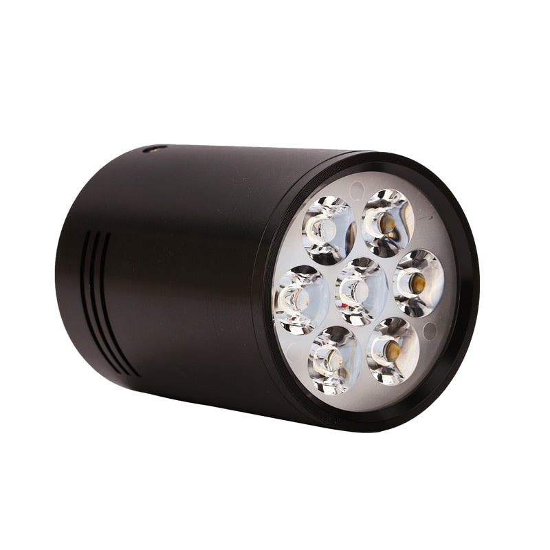 LEDSONLINE LED Downlight 3W mini 5W 7W 12W Round Surface Mounted Ceiling Lamps Spot Light White Black Pure Nature Warm white