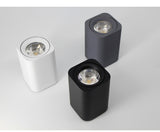 Square LED Surface Mounted Cube Ceiling Downlight for Room/Corridor/Hallway AC85-260V COB  Design Spot light