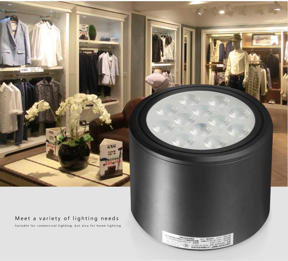 Adjustable angle Surface Mounted LED Downlights 7W 12W 18W High Power LED Ceiling Spot Light Kitchen Bathroom Downlights Lamp