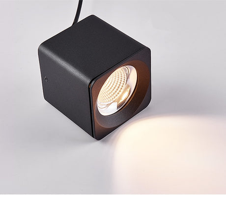 Square Dimmable COB LED Downlights 7W 9W 12W LED Ceiling Spot lights AC85~265V LED Ceiling Lamps Warm/Cold White Indoor Lighting