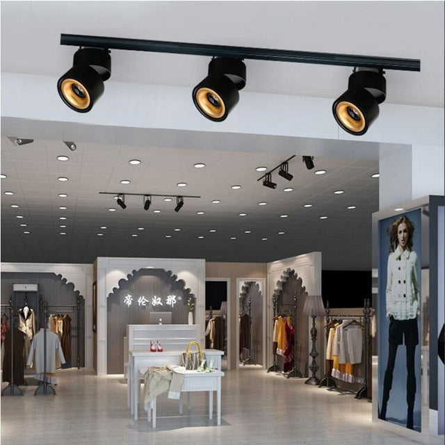 YRANK 10W 15W 20W COB LED Downlights Ceiling Lamps 360 Degree Rotation Adjustable Surface Mounted Dimmable AC110-220V