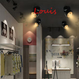 YRANK 10W 15W 20W COB LED Downlights Ceiling Lamps 360 Degree Rotation Adjustable Surface Mounted Dimmable AC110-220V