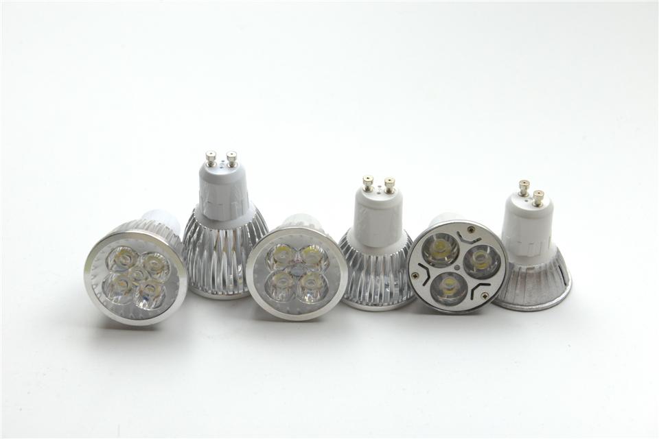 Super Bright 15W 12W 9W GU10 LED Bulbs Light 110V 220V Dimmable Led Spotlights Warm/Cool White LED downlight