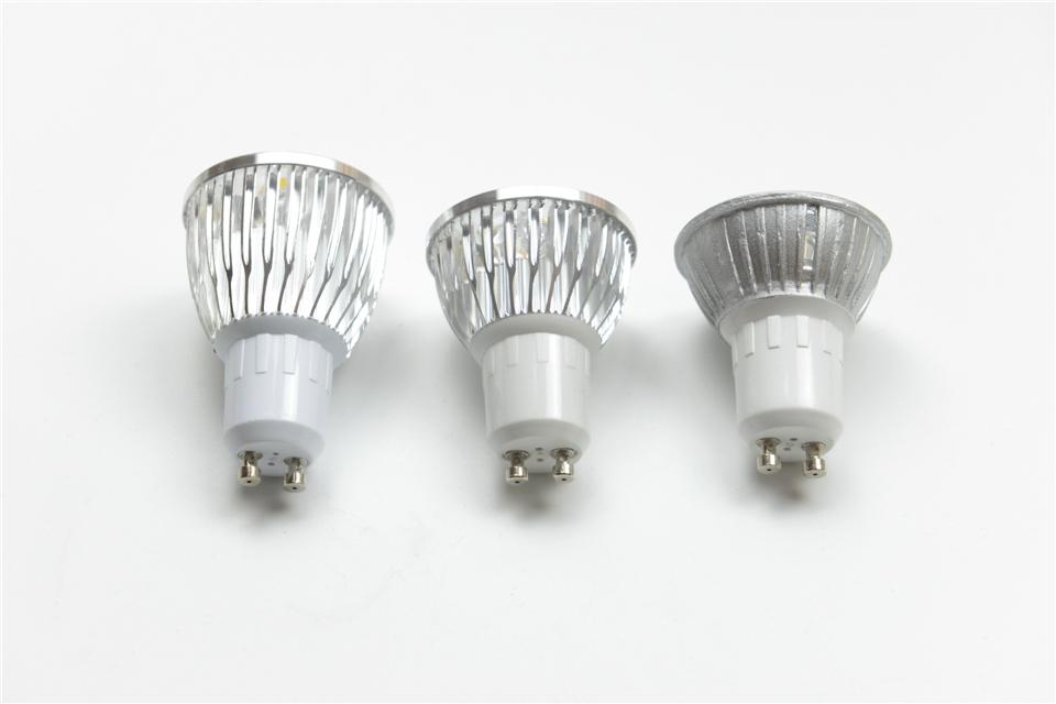 Super Bright 15W 12W 9W GU10 LED Bulbs Light 110V 220V Dimmable Led Spotlights Warm/Cool White LED downlight