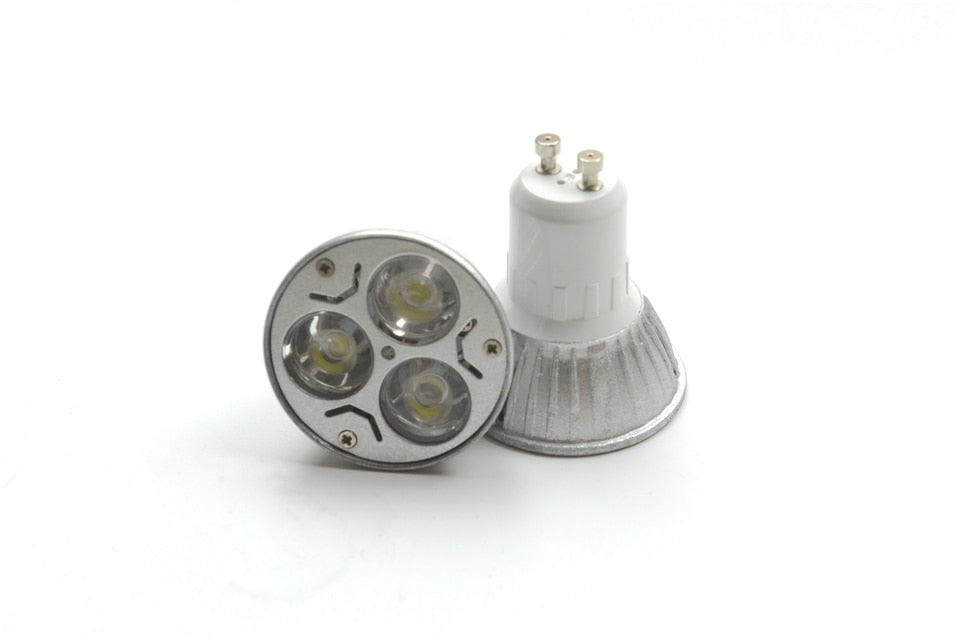 Super Bright 15W 12W 9W GU10 LED Bulbs Light 110V 220V Dimmable Led Spotlights Warm/Cool White LED downlight