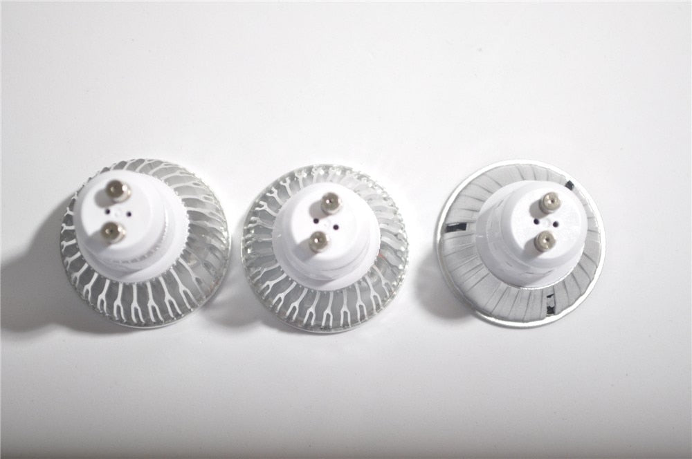 Super Bright 15W 12W 9W GU10 LED Bulbs Light 110V 220V Dimmable Led Spotlights Warm/Cool White LED downlight