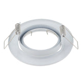 White Round GU10 Surface Mounting Aluminum Frame For Led Fixtures Downlight MR16 Fitting Mounting Ceiling Spot Lights Frame