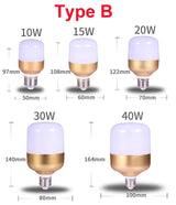 Led Bulb E27 LEDS Lamp 220V UFO Lights Bulb 15/20/30/40/50W  Super Bright Garage Light for Home Lighting Table Lamps Kitchen