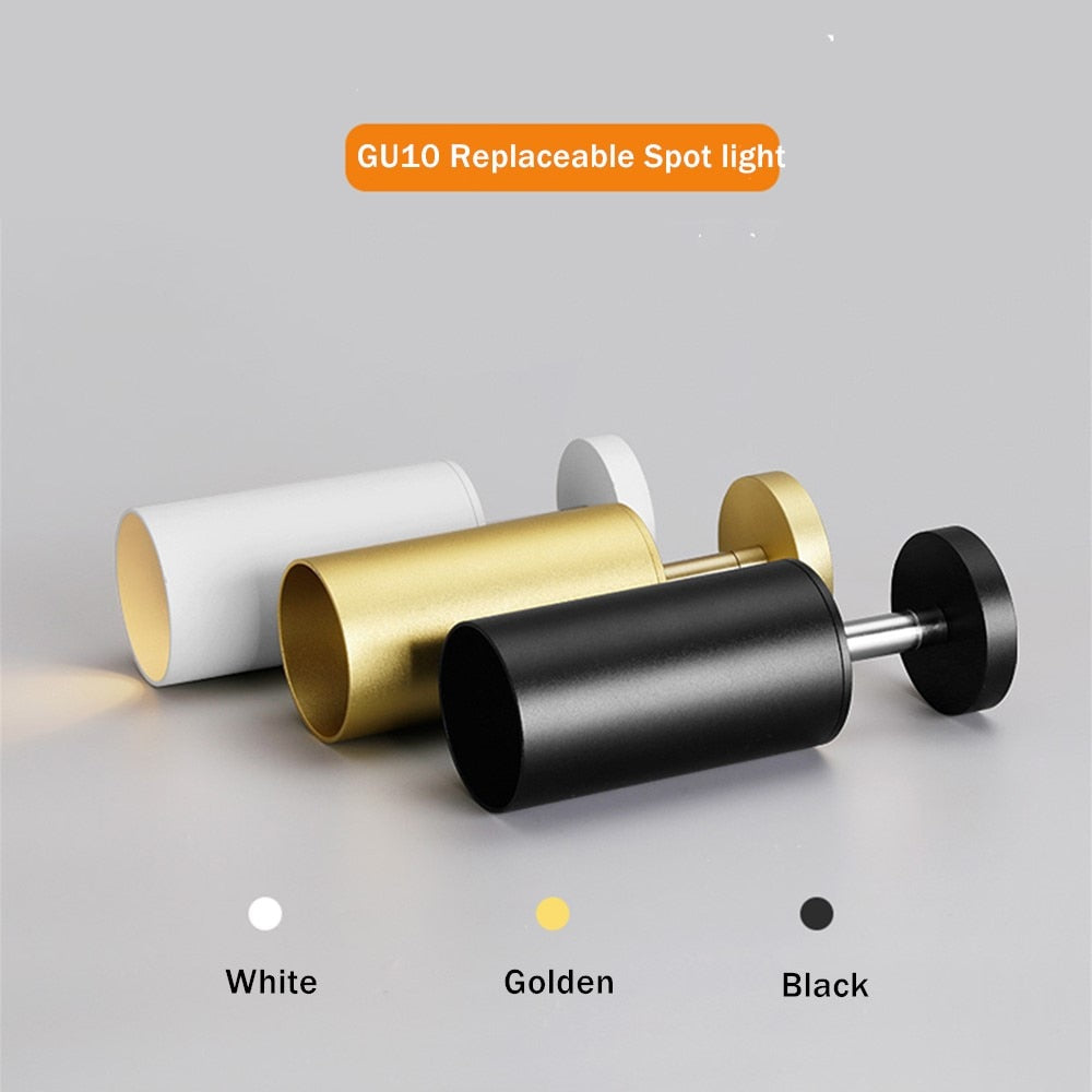 LED Surface Mounted Downlight GU10 Ceiling Downlight Led Bulb Replaceable Indoor Spot Led 5W Ceiling Lamp Home Stores Spot Lamp