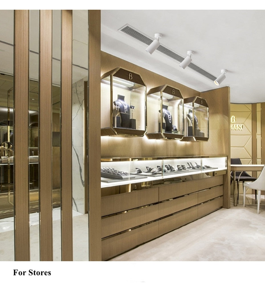 LED Surface Mounted Downlight GU10 Ceiling Downlight Led Bulb Replaceable Indoor Spot Led 5W Ceiling Lamp Home Stores Spot Lamp