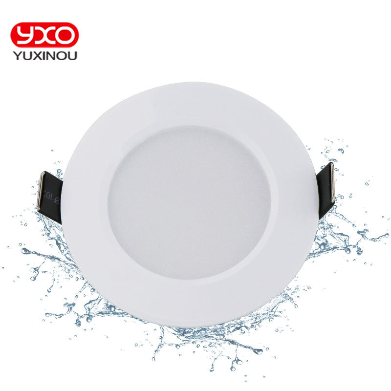 Dimmable Waterproof LED Recessed Downlight 5W 7W 9W LED Spot Light Ceiling Lamp Home Lighting AC 110V 220V For For Bathroom lamp