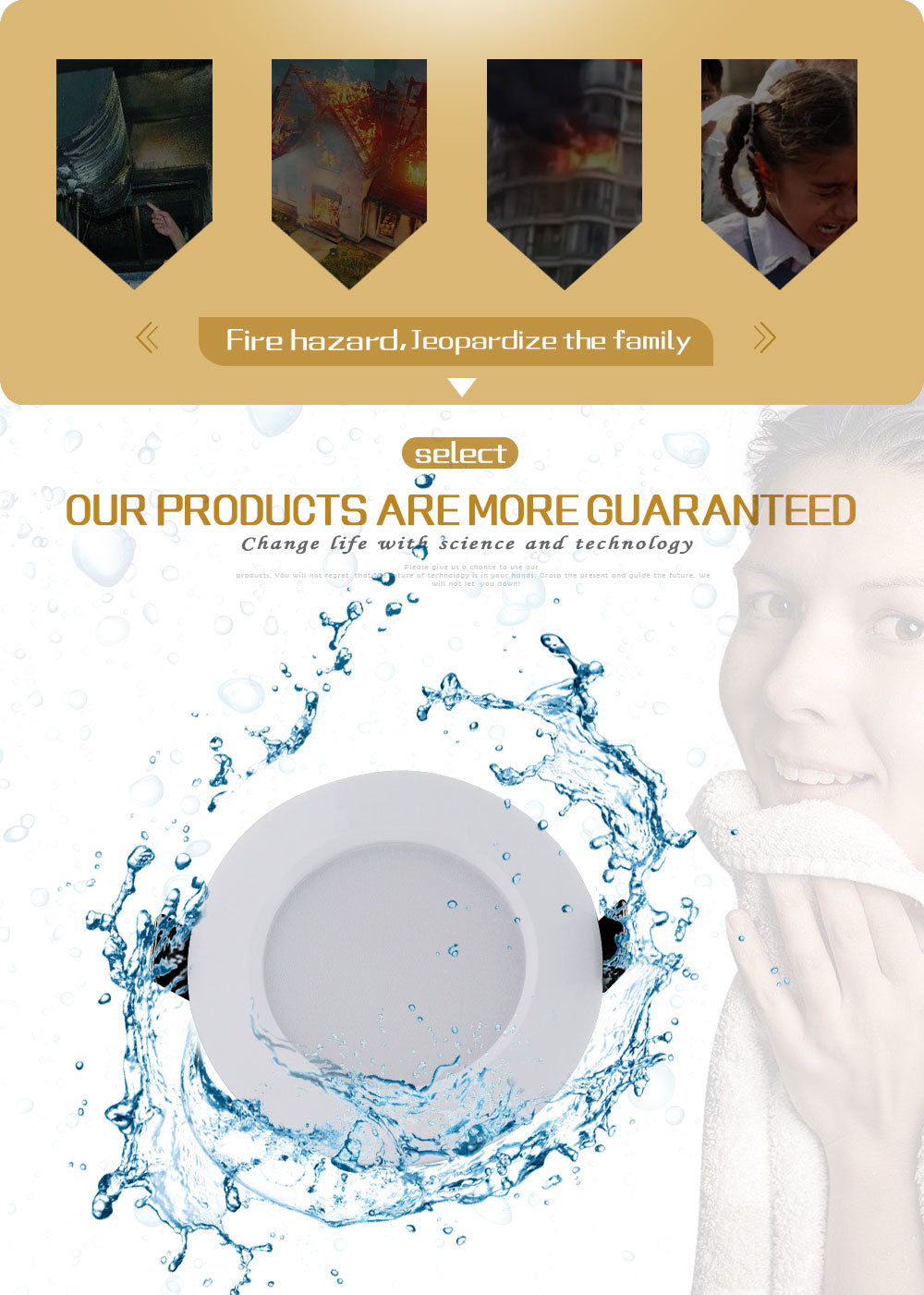 Dimmable Waterproof LED Recessed Downlight 5W 7W 9W LED Spot Light Ceiling Lamp Home Lighting AC 110V 220V For For Bathroom lamp