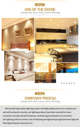 Dimmable Waterproof LED Recessed Downlight 5W 7W 9W LED Spot Light Ceiling Lamp Home Lighting AC 110V 220V For For Bathroom lamp