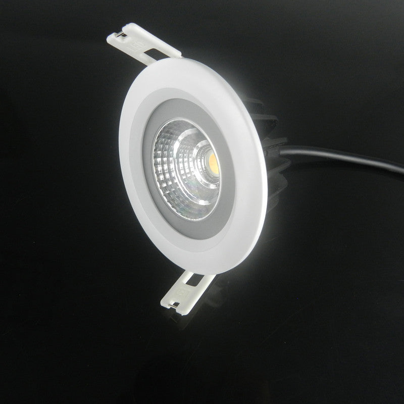 Dimmable COB LED Ceiling down Light round Recessed Led Downlight IP65 Waterproof 5w 7w 9w 12w  AC220-265V home decor lighting