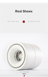 Led Downlight Surface Mounted indoor Led Ceiling Lamp 360° Rotatable And Foldable Led Spot Lighting 7W 10W 12W 15W AC110V 220V